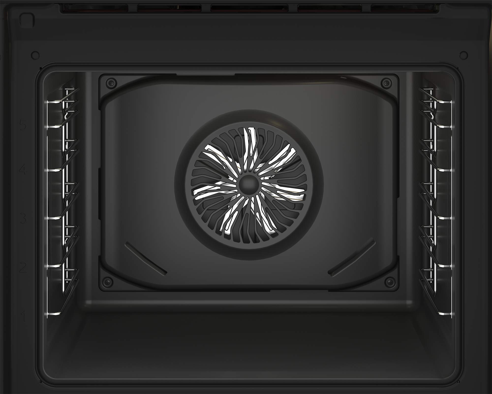 Einbau-Backofen 60 cm mit 72 l Volumen, 8 Heizarten und Dampfreinigung SteamShine, AeroPerfect für gleichmäßiges Backen