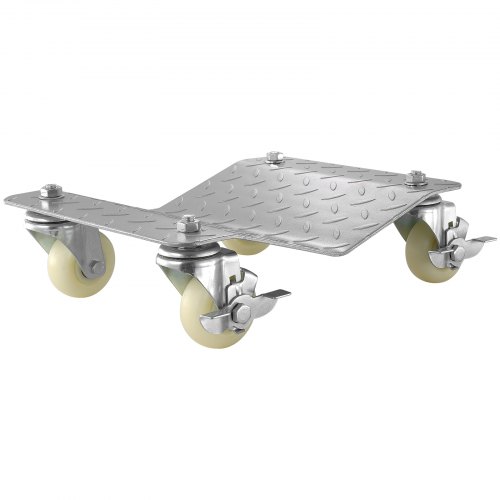 2 STÜCK 12 "X16" SATZ RANGIERHILFE FAHRZEUGREPARATURSCHLITTEN MIT 4 ABNEHMBAREN ROLLEN