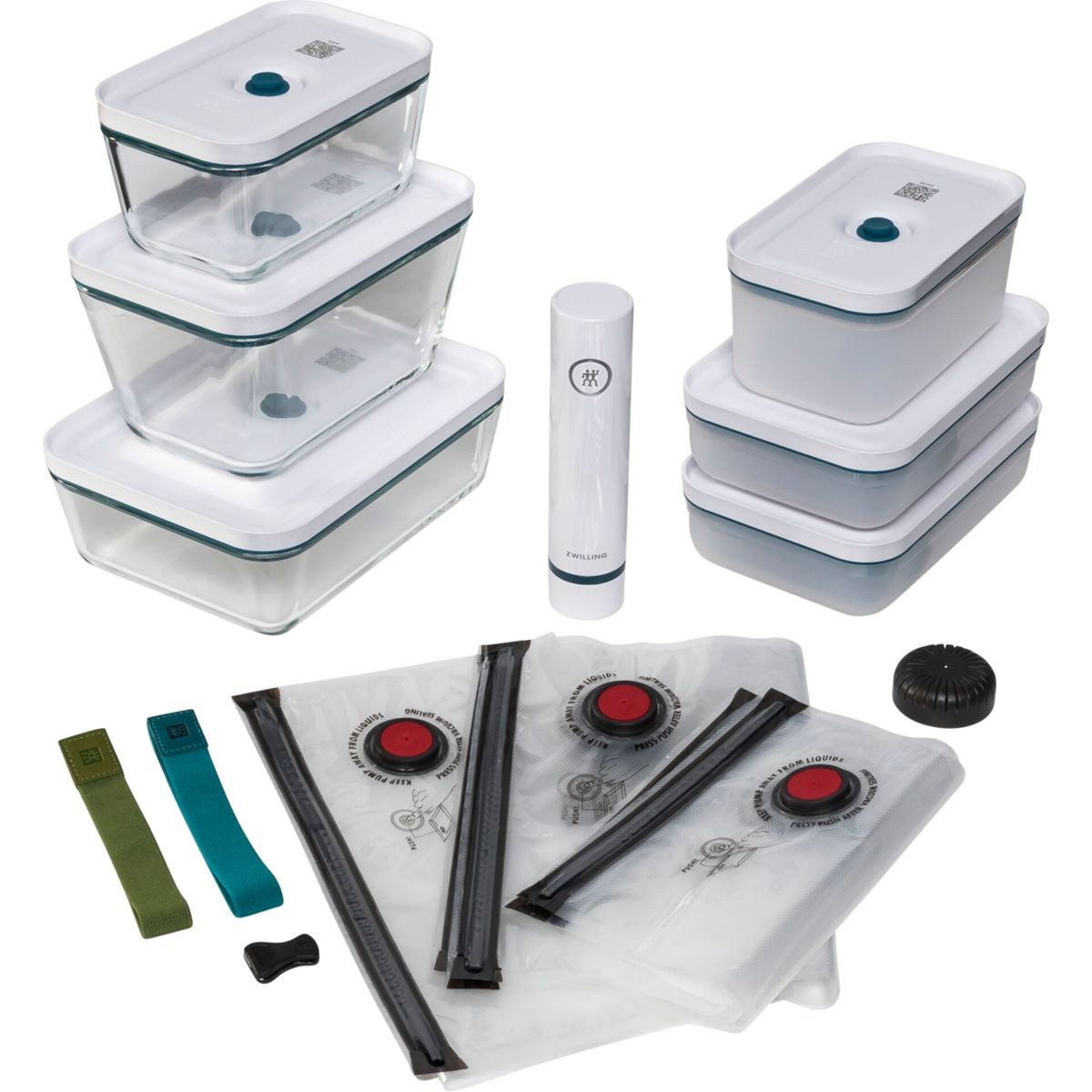Vakuumierer Fresh&Save Family Set La Mer Glas