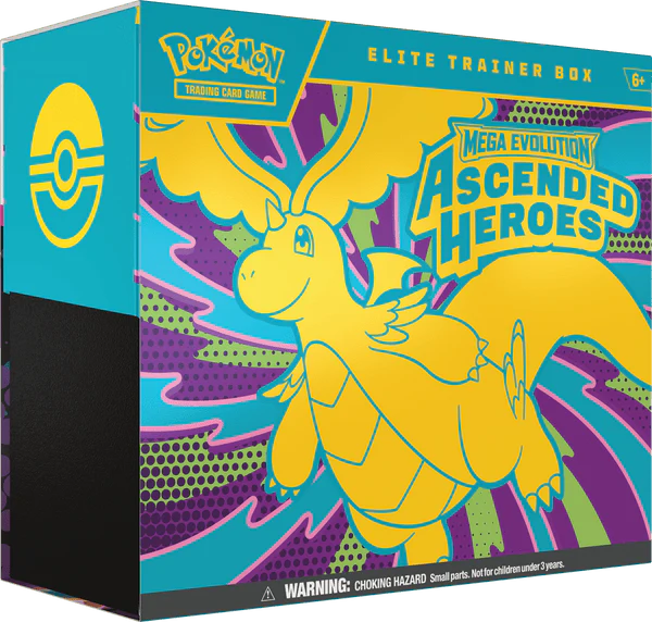 Pokémon TCG: Mega Evolution 2.5 Ascended Heroes - Elite Trainer Box