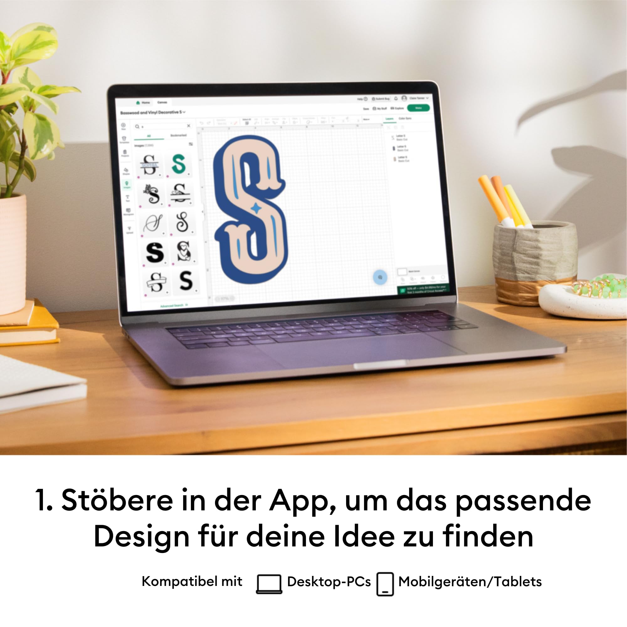 Schneidemaschine Maker 4 Ultimate-Bundle 2026 für Vinyl Stoff Leder und über 300 Materialien