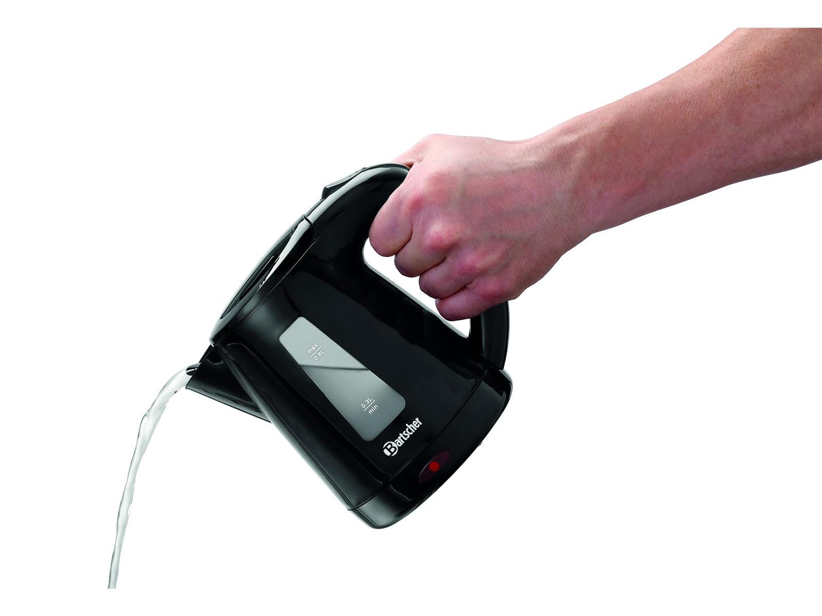 Wasserkocher Wasserkocher 0,8L, schwarz, 200108