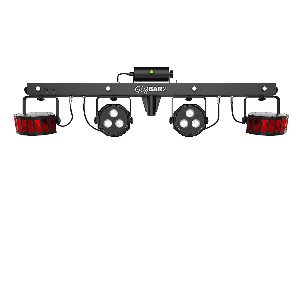 CHAUVET DJ Gigbar 2 Lighting Bundle – Black, Versatile Stage Light System
