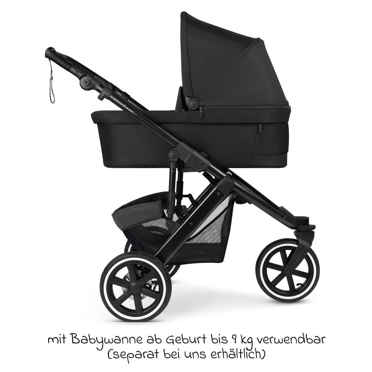 Kombi-Kinderwagen Salsa 5 Run - Pure - Coal