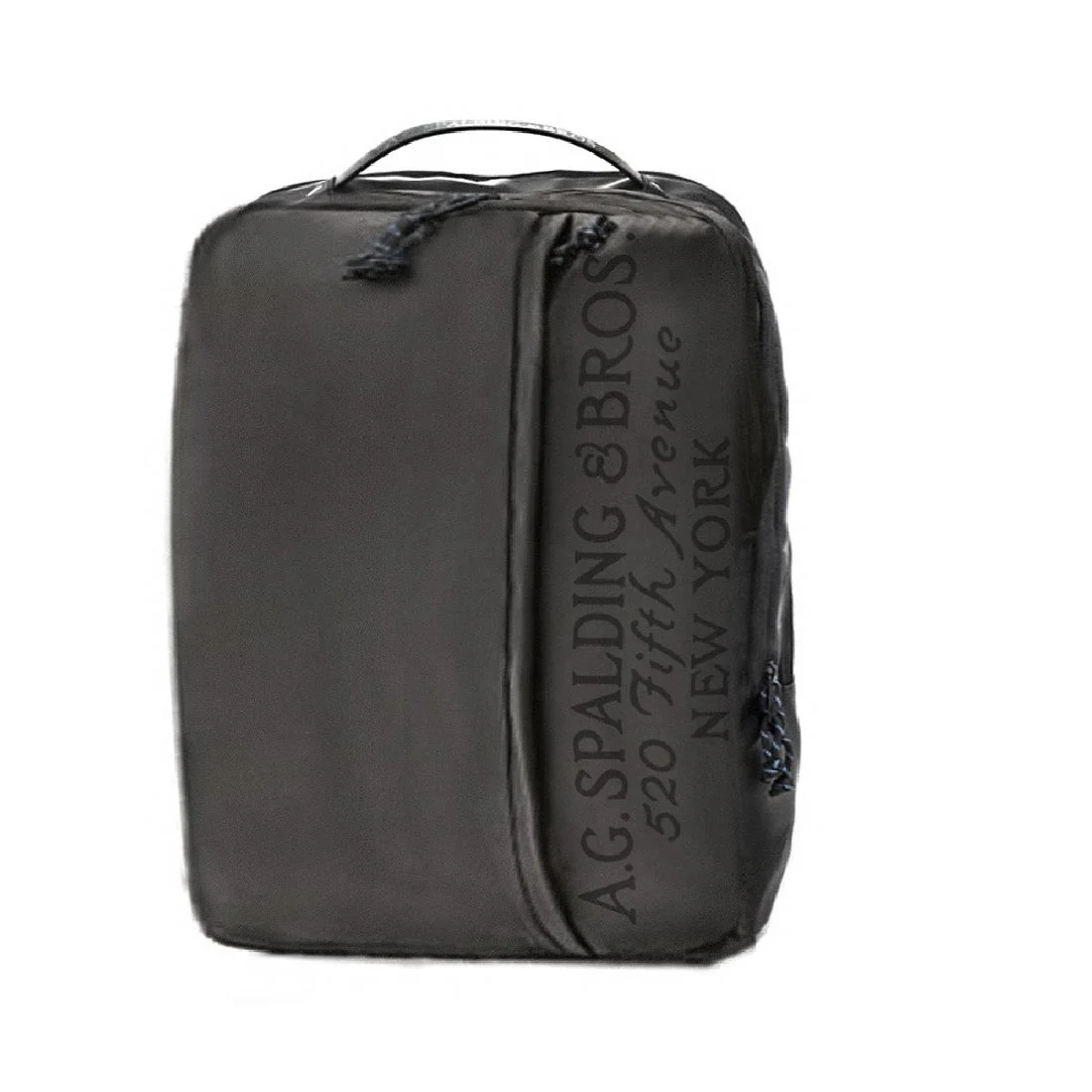 Zaino Spalding & Bros Square Rubber gommato nero 309382U900