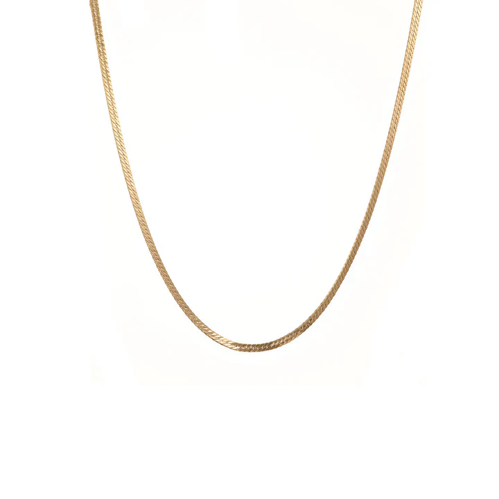 Scribble & Stone 14kt GoldFill Herringbone Chain