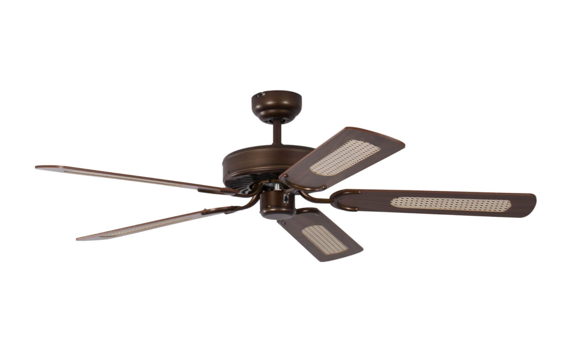 Deckenventilator Deckenventilator Potkuri Bronze / Mahagoni
