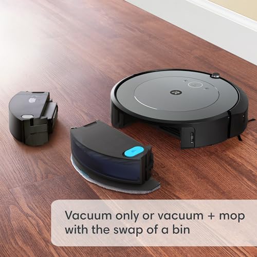 iRobot Roomba Combo i3  (3574) Robot Vacuum & Mop – Self Empty for Up to 60 Days, Clean by Room with Smart Mapping, Dual Multi Surface Brushes for a Thorough Clean, Ideal for Homes with Pets