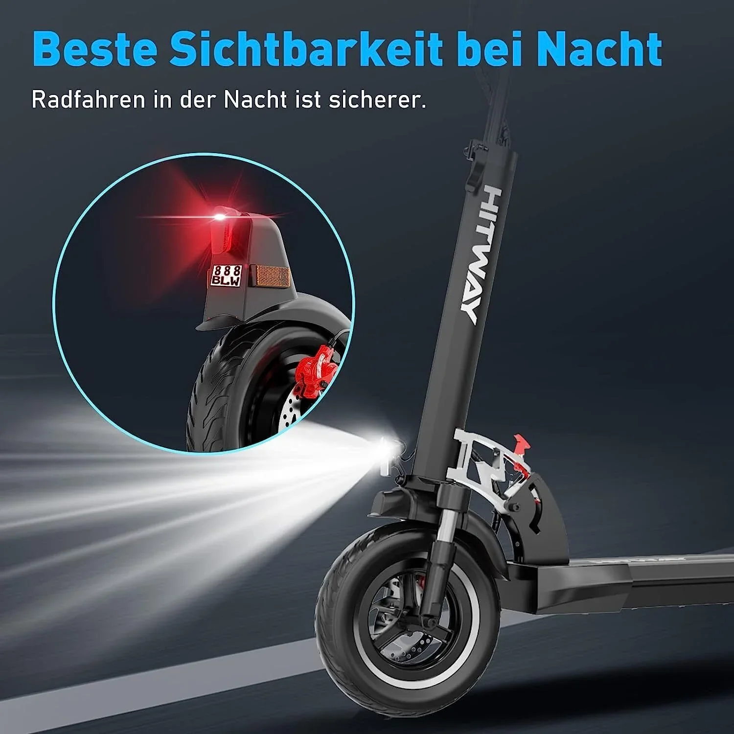 HITWAY H5-HB24ABE E-Scooter ohne Sitz �C ABE zertifiziert