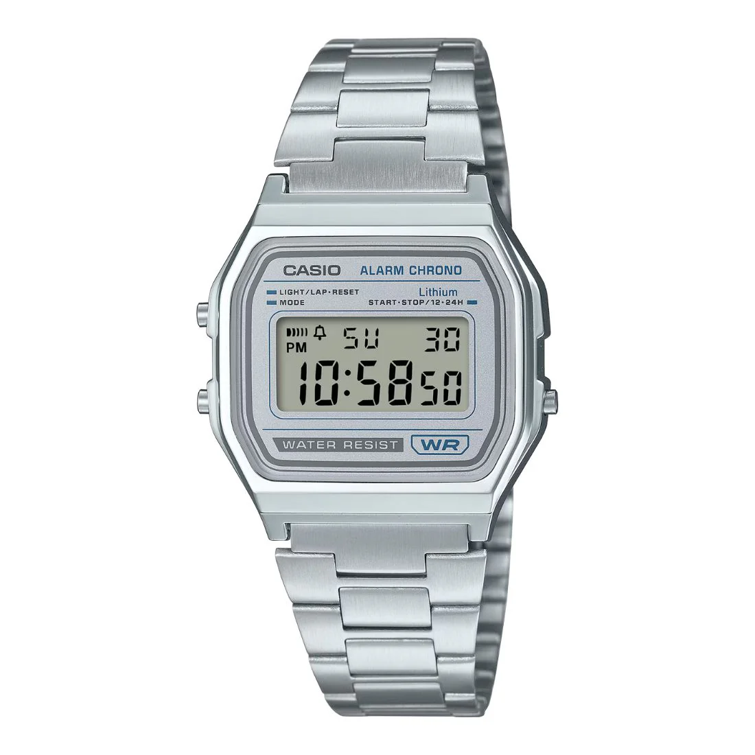 Casio vintage A158WEA-7EF Classico quadrante grigio