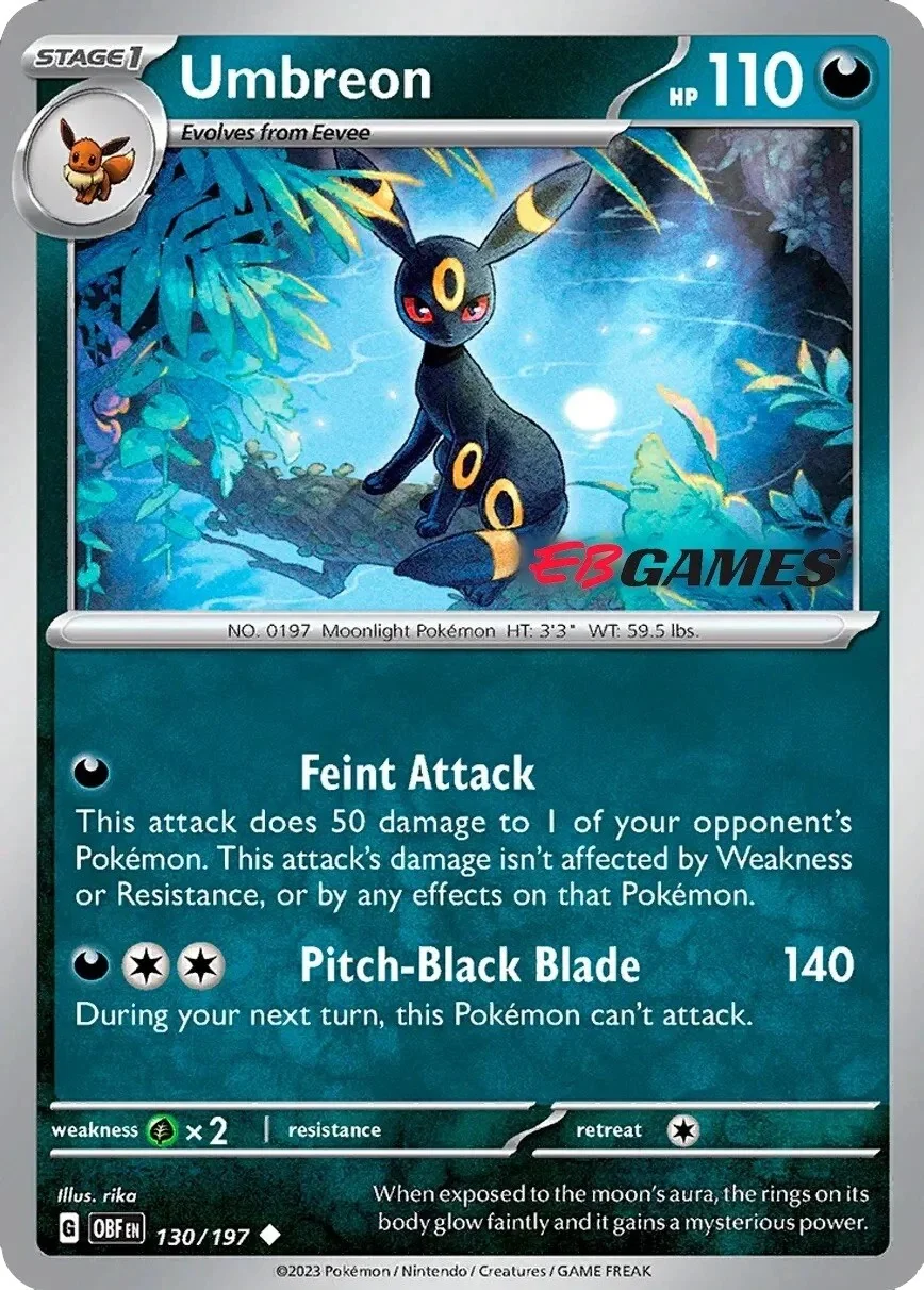 Umbreon - 130/197 (EBGames Exclusive) (130/197) (Miscellaneous Cards & Products)