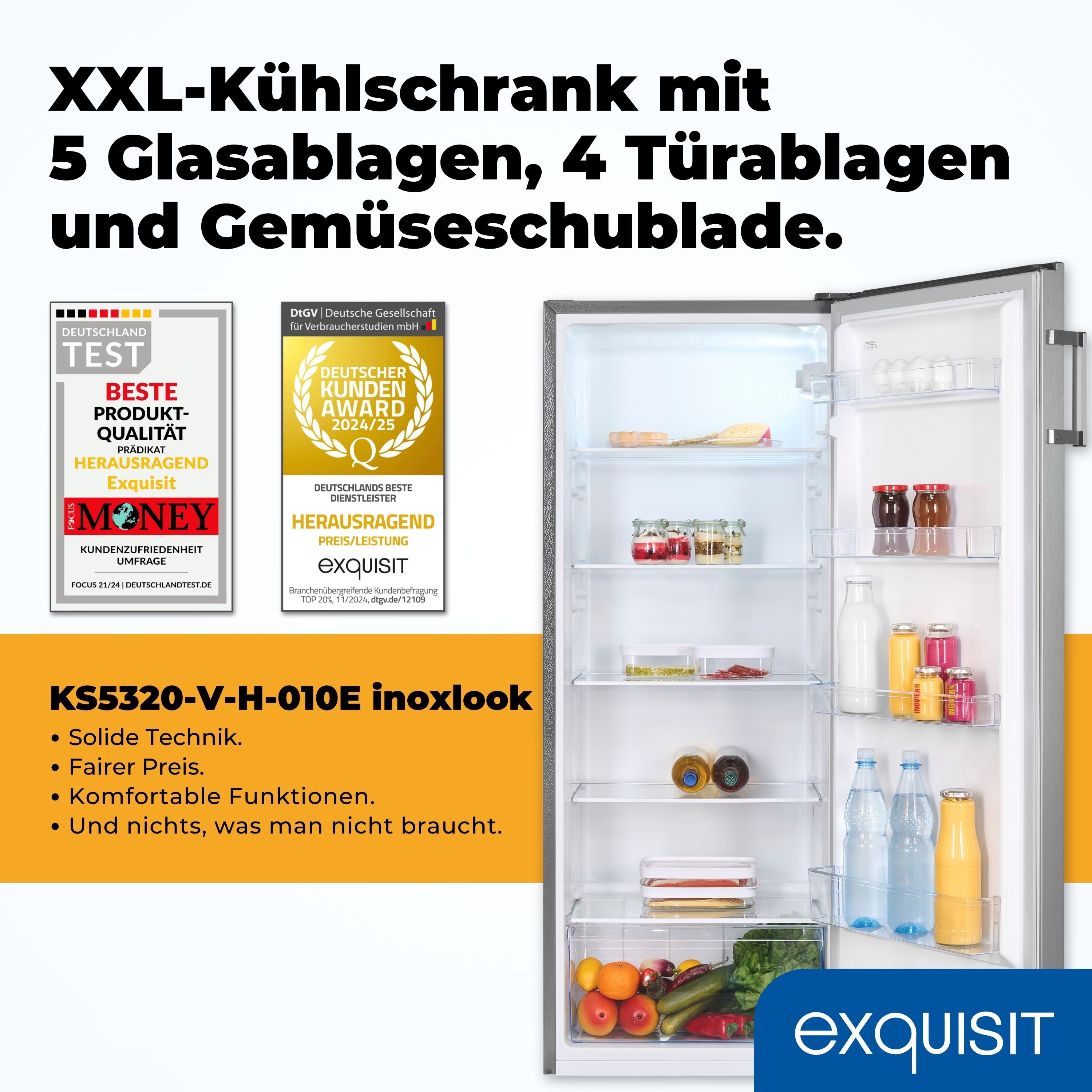 Vollraumkühlschrank KS5320-V-H-010E