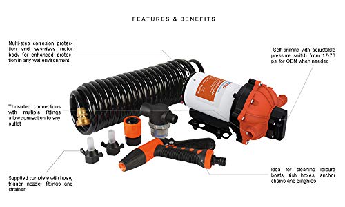 SEAFLO Kit pompa lavaggio serie
