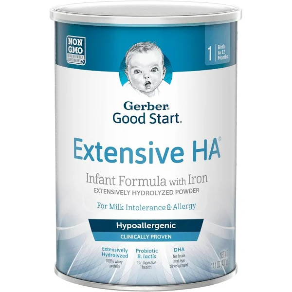 Gerber Good Start Infant Formula with Iron, Extensive HA, Birth to 12 Months   14.1 oz