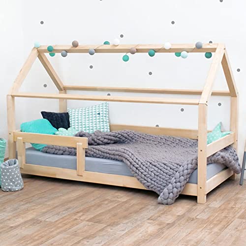 Benlemi Letto per bambini TERY 120 x 200 cm, grigio chiaro : Prima infanzia