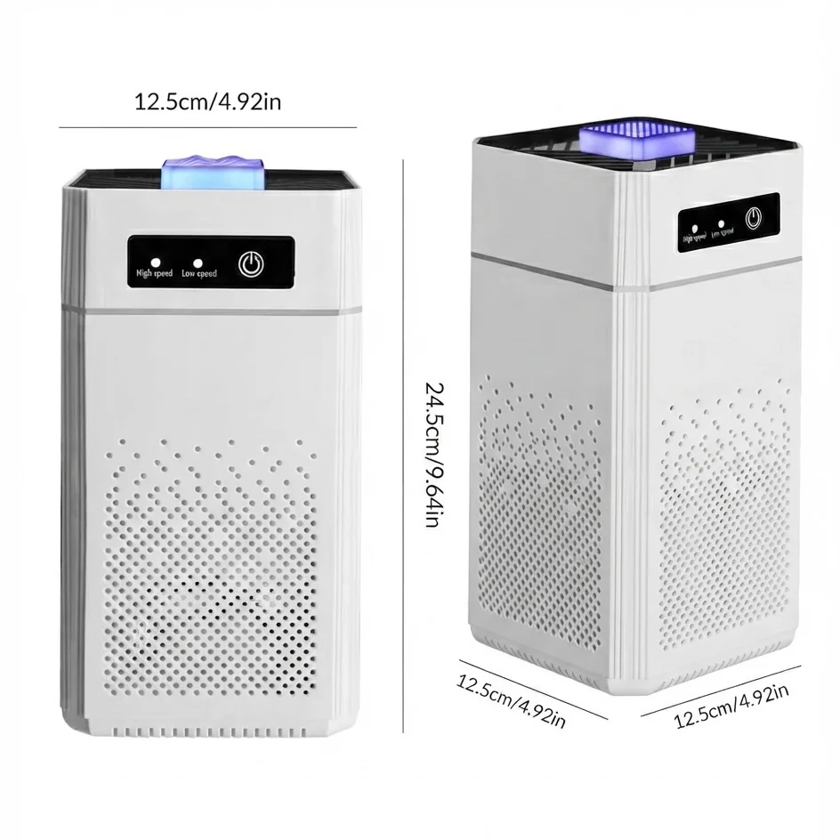 HEPA Air Purifier for Pets | 360�� Air Intake | 20dB Sleep Mode | USB | 20m2 / 215 sq.ft Coverage