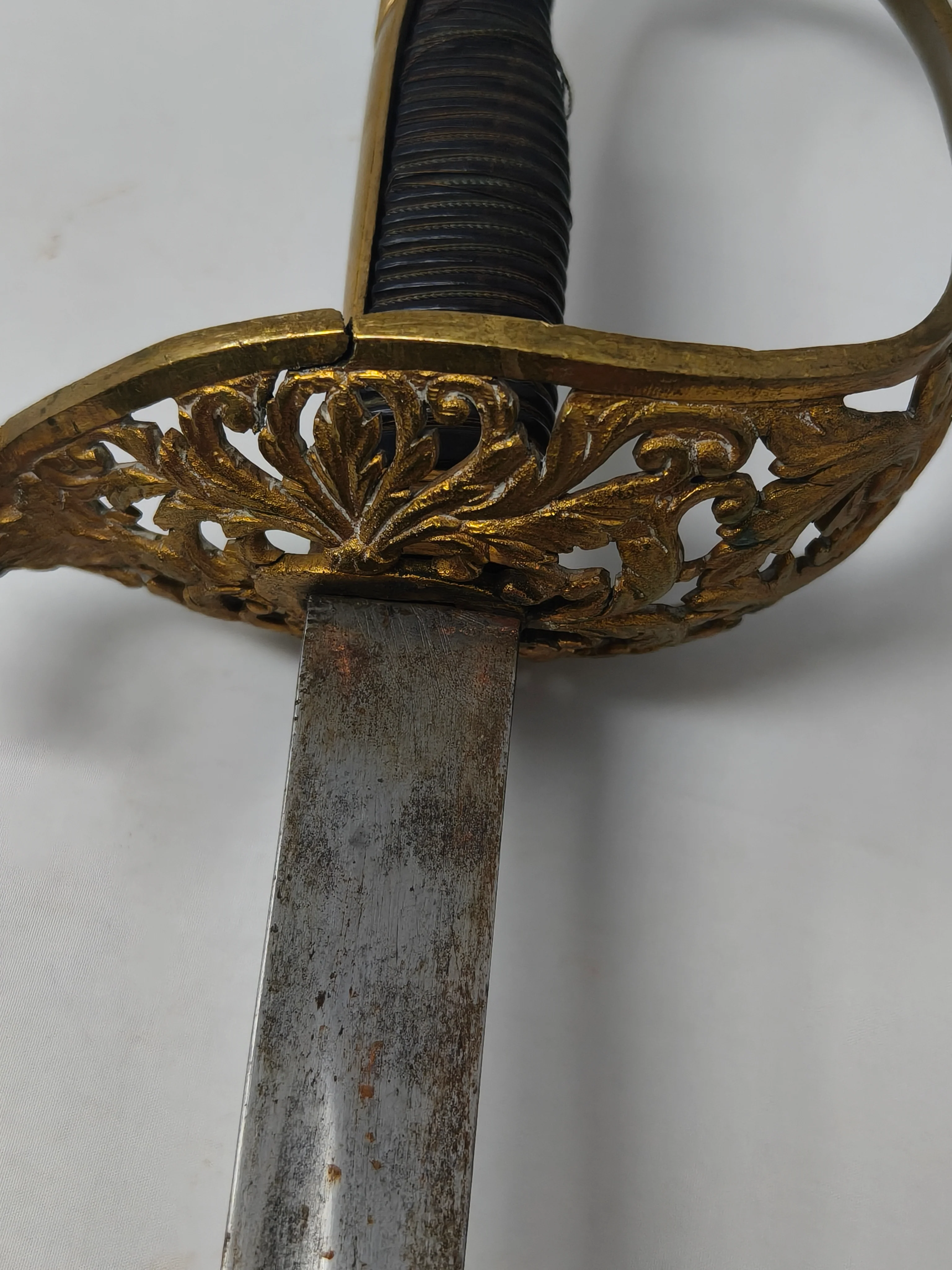 Quartermaster ceremonial Saber. Alphonso XIII Spain