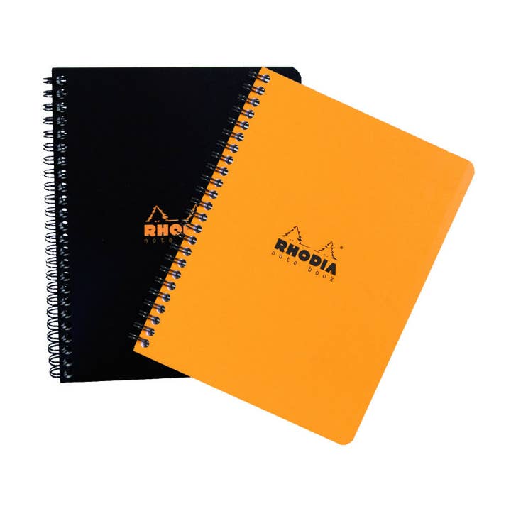 Rhodia Spiral Notebook Graph or Lined A4