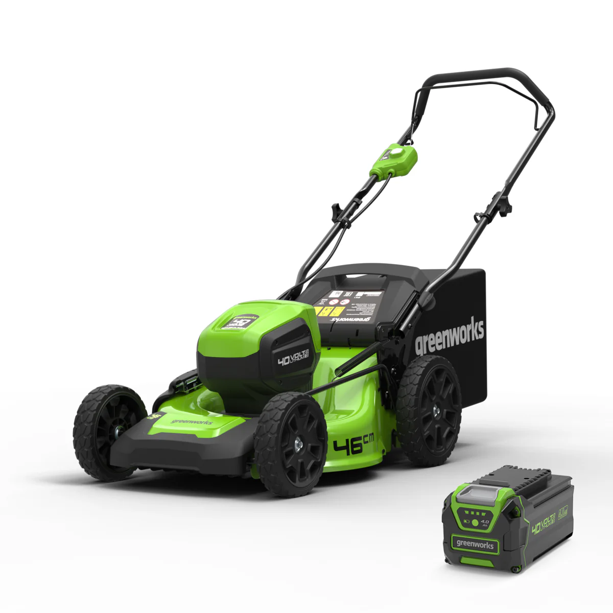 2025 40V Grasmaaier 46cm met 4Ah Accu