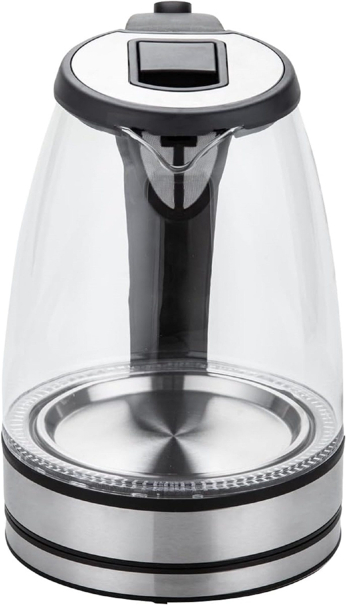 Wasserkocher Glas-Wasserkocher 1,7 Lt. 2200 W mit Trockenlaufschutz mit LED-Licht