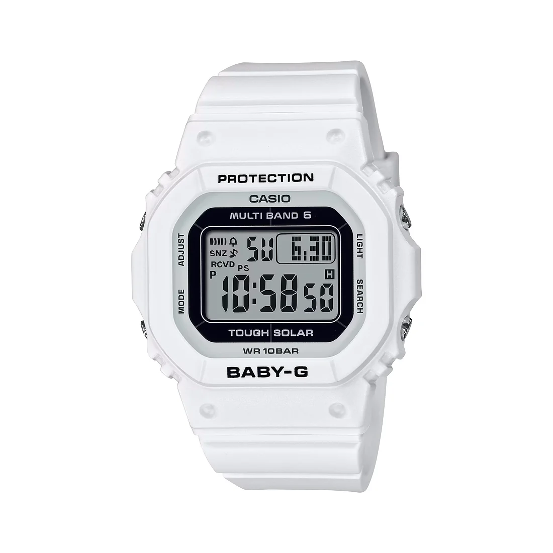Casio Baby-G BGD-5650-7ER bianco solare e radiocontrollato