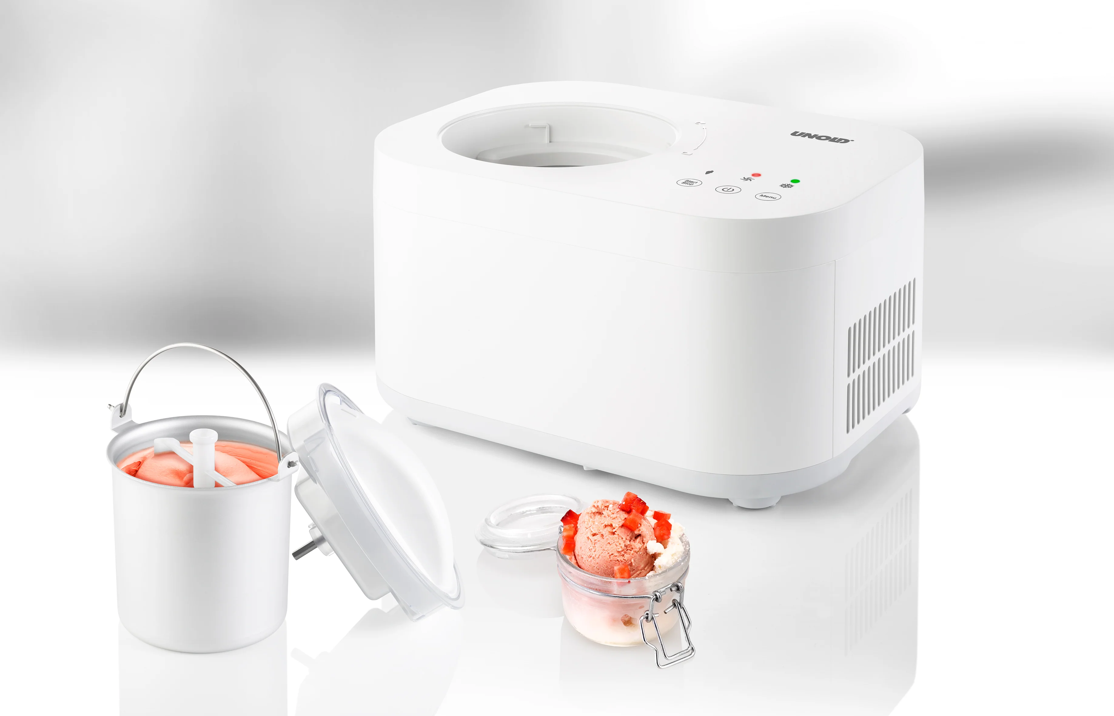 2025 Macchina per gelato con capacità di 1 litro – Preparazione facile di gelato cremoso a casa