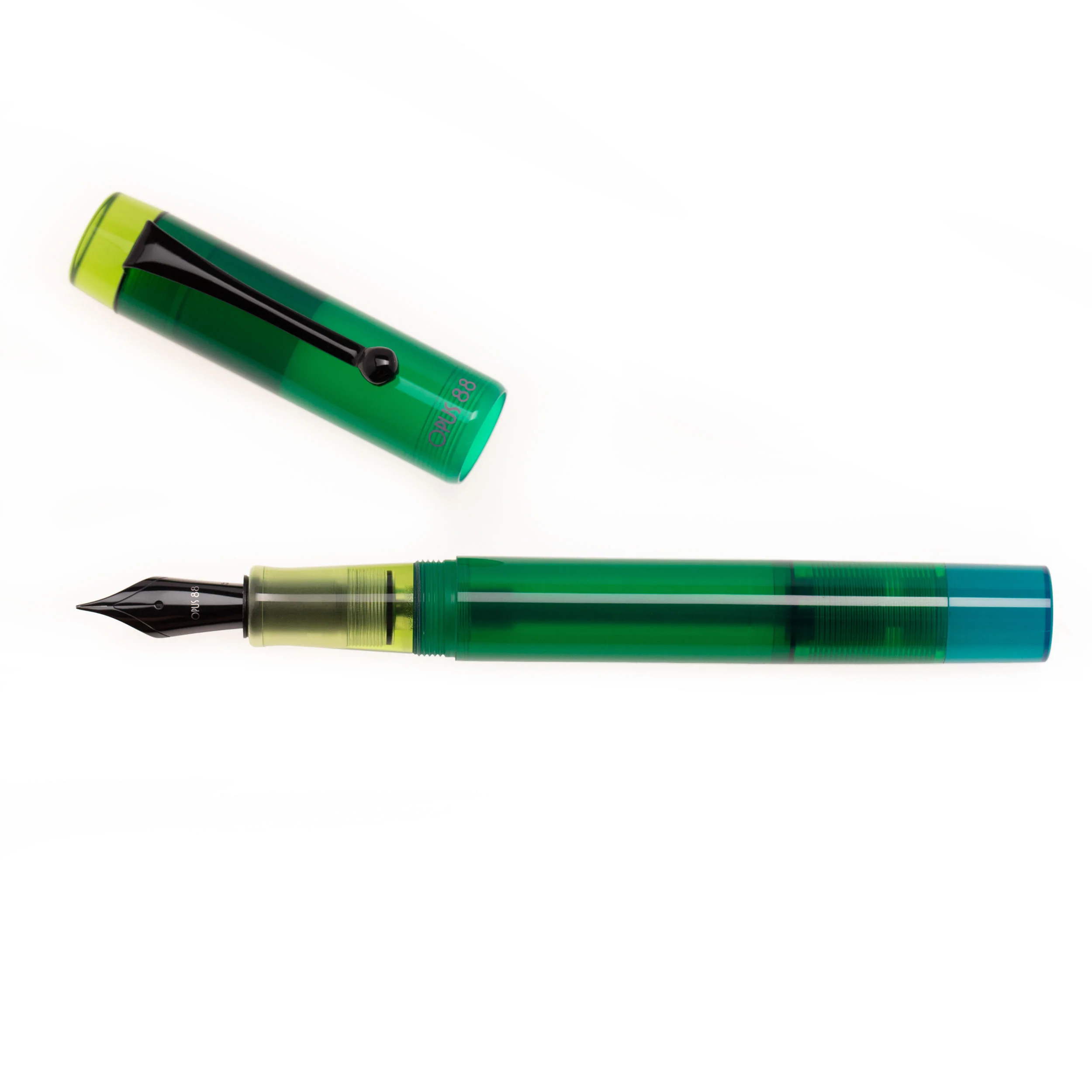 Opus 88 Demonstrator 2023 Color of the Year Green Fountain pen
