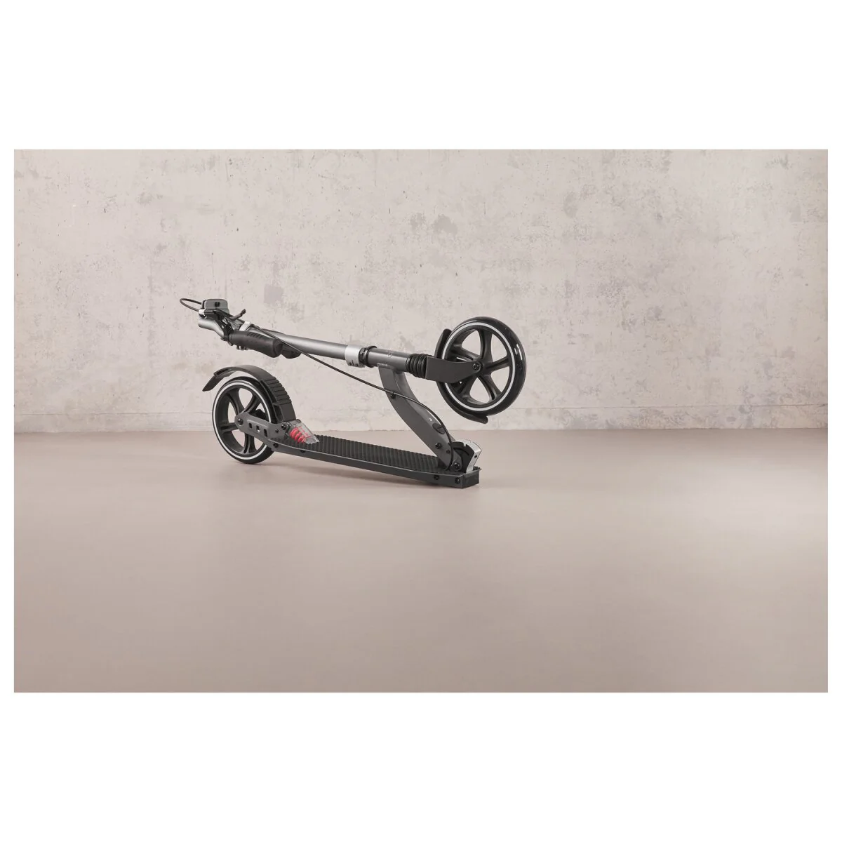 CRIVIT Big-Wheel-Scooter, met snel inklapmechanisme (zwart) - B-keus zeer goed