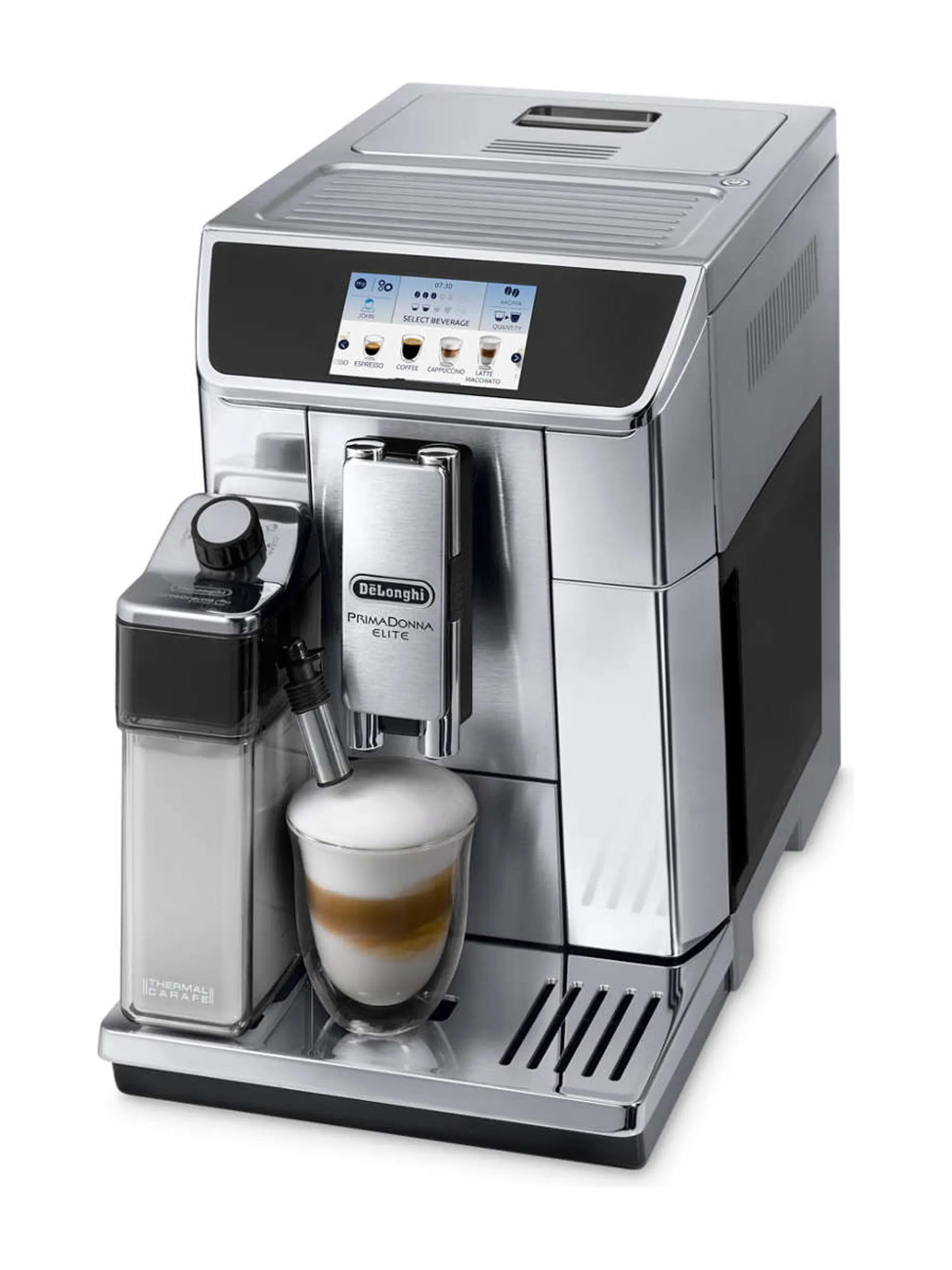 De'Longhi Volautomatische Espressomachine PrimaDonna Elite ECAM650.75.MS