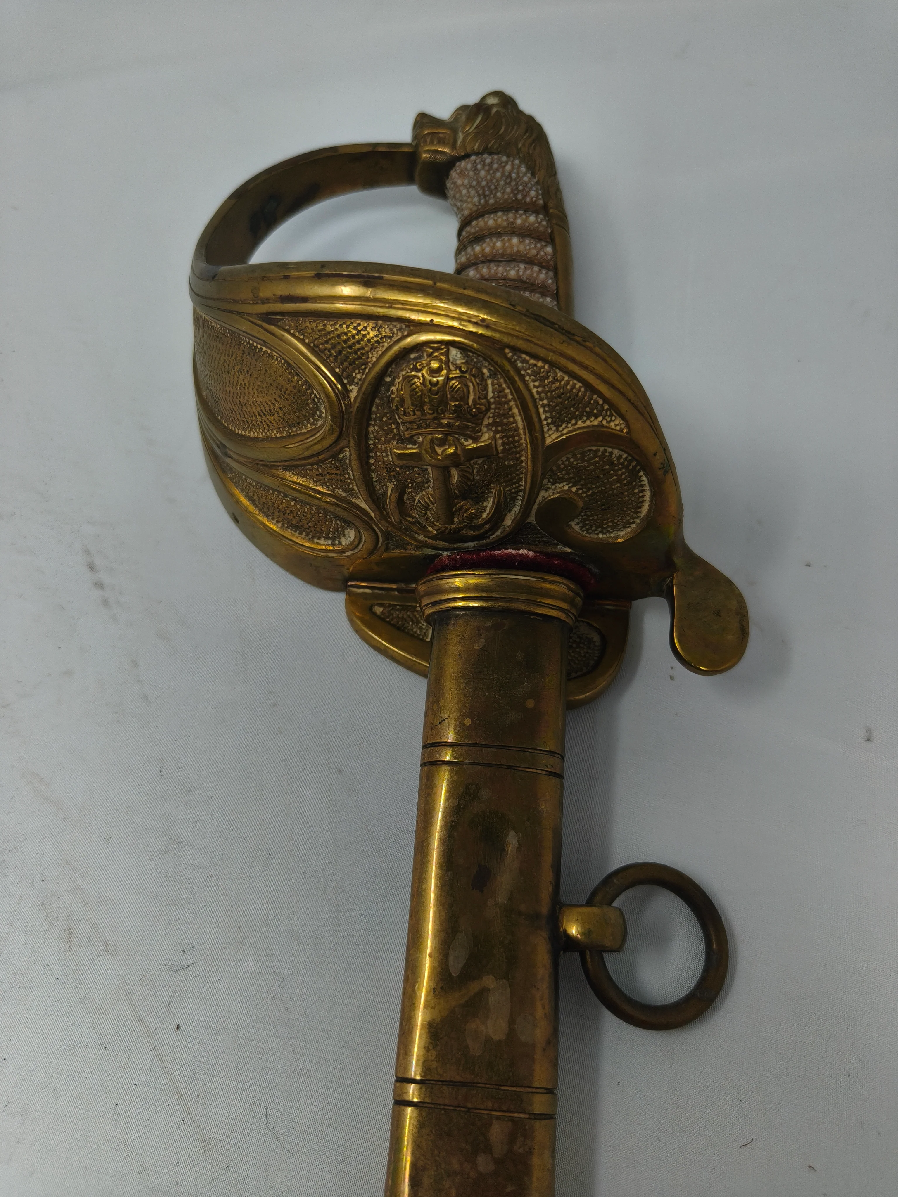 Navy Italian Ceremonial Saber. IIWW