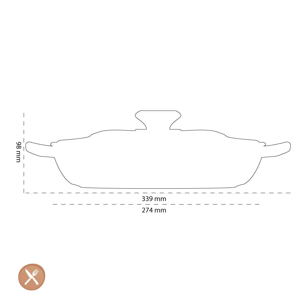 2025 Le Creuset - Cocotte Campagnard Signature Blossom 26 cm
