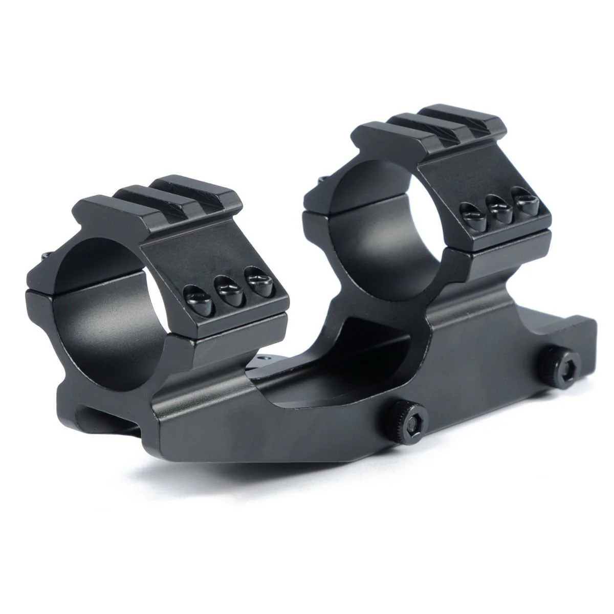 Scope Mount with QD Locking 30mm w 1 inch Inserts Scope mount Dual Cantilever