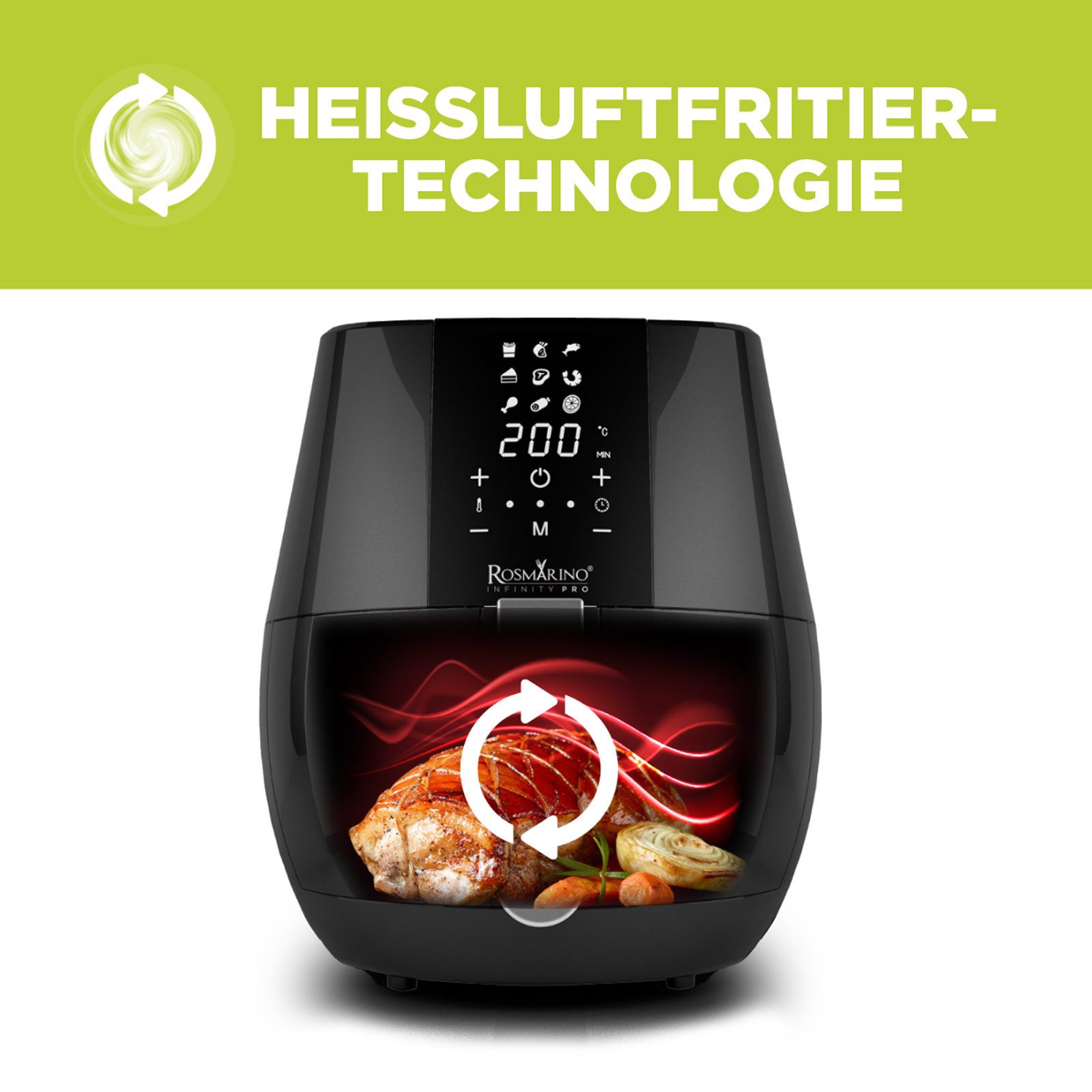 Heißluftfritteuse