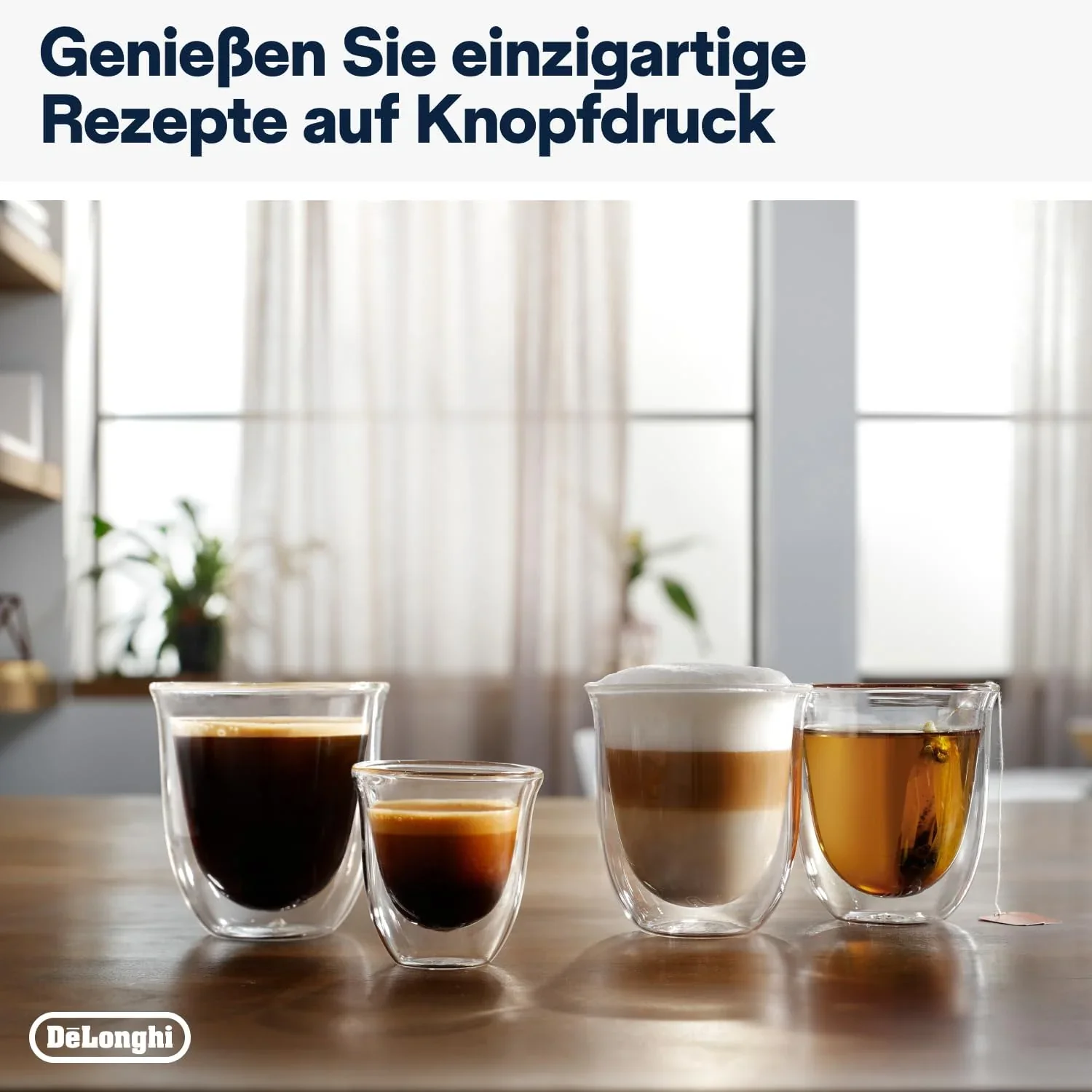 De'Longhi Magnifica Evo Next ECAM312.80.TB, Kaffeevollautomat mit 13 Getr?nken (Cappuccino, Espresso, Latte Macchiato), 2,4'' TFT Farbdisplay, LatteCrema Milchsystem, 2-Tassen-Funktion, Titan