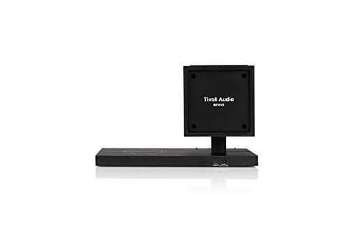 Tivoli Audio Revive Altoparlante Bluetooth con cuscinetto di ricarica wireless e lampada (Cenere nero / Nero) : Elettronica
