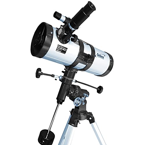 Seben 114/1000 EQ 3 Star Sheriff   telescopio a riflessione per Astronomia incl. Montatura parallatica e Accessori Big Pack : Elettronica