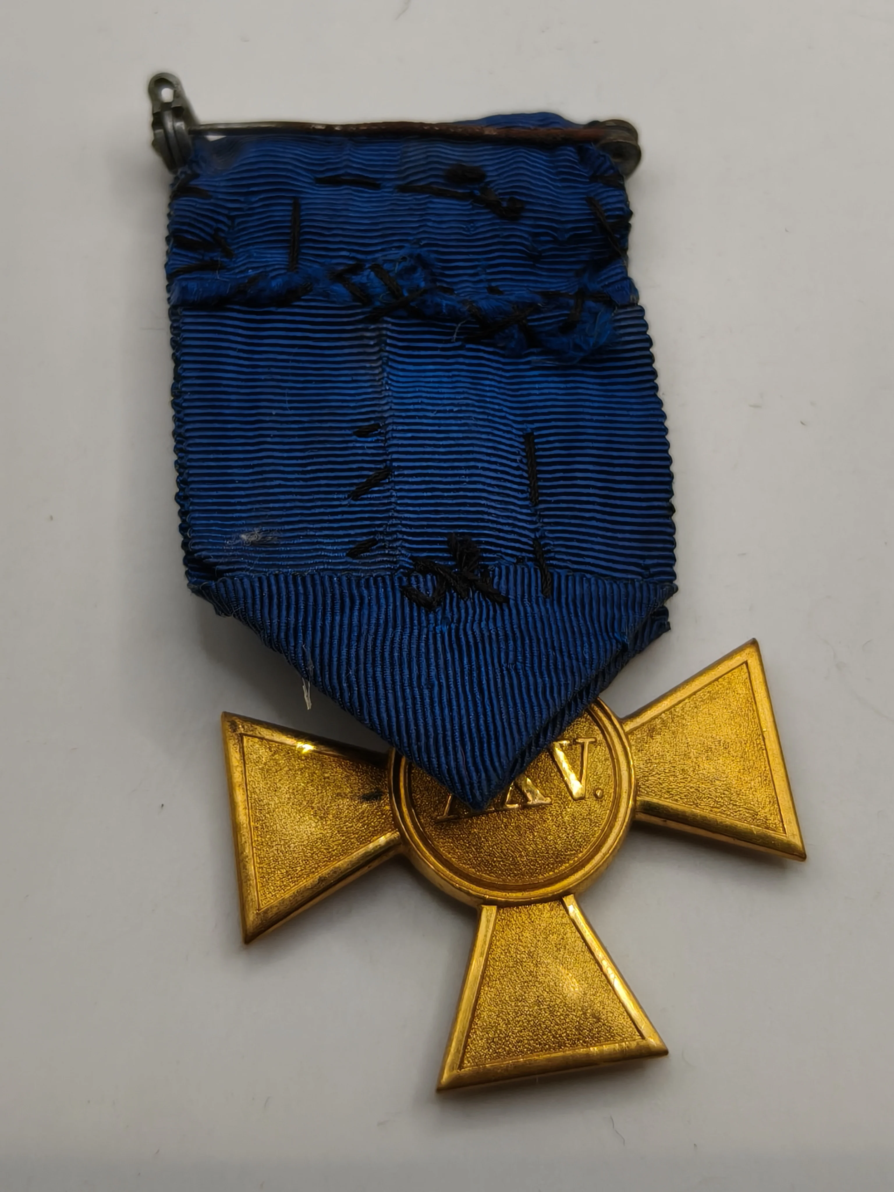 Prussian 25-Year Long Service Cross for Officers. Prussia.
