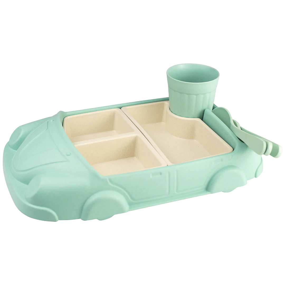 Kids Car Shaped Dinner Set