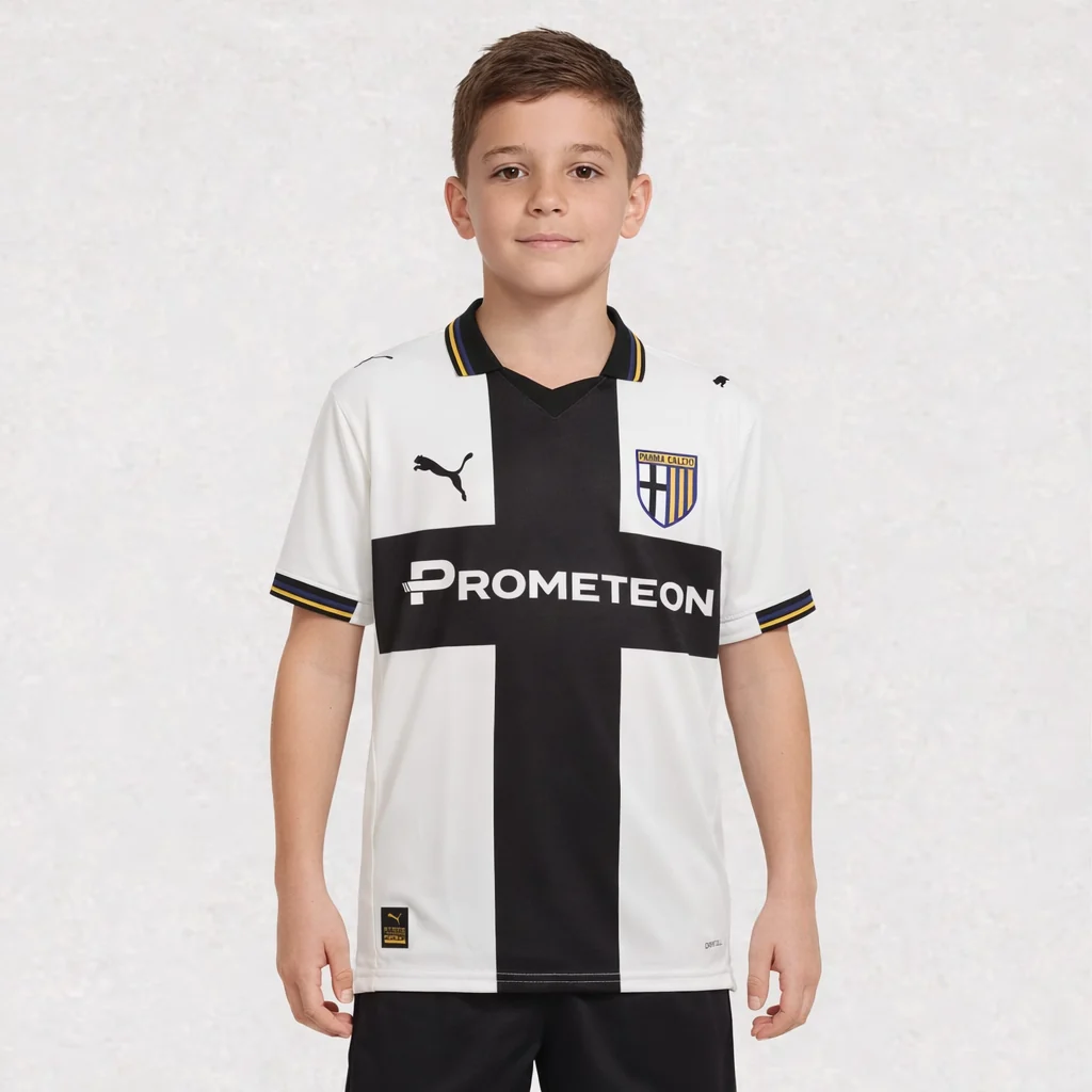 Parma Calcio 25/26 Kids Home Jersey