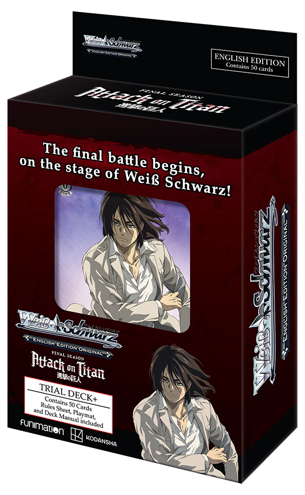 [Weiss Schwarz] Attack on Titan: Final Season Trial ﻿Deck
