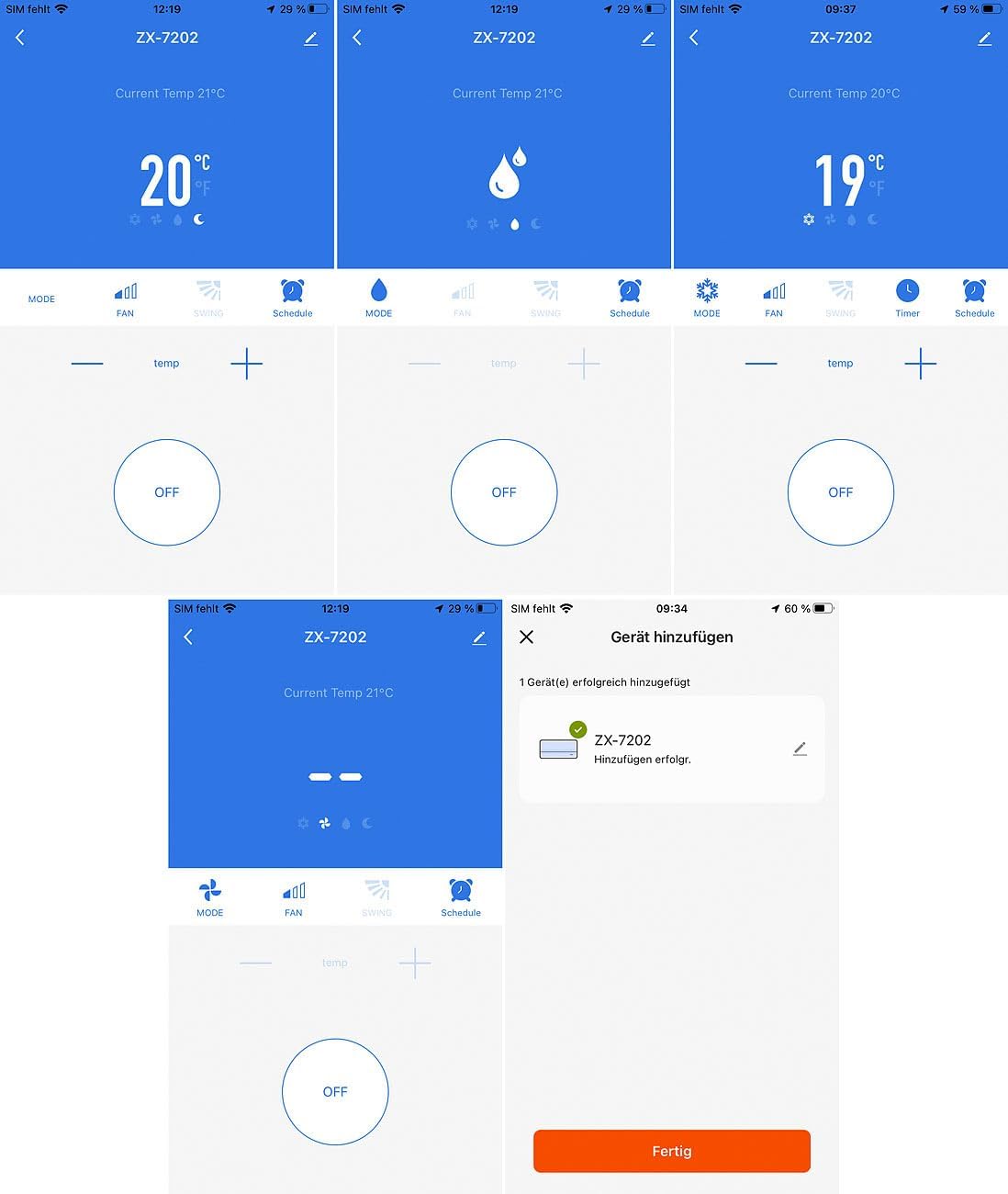 Sichler Haushaltsgeräte Klimaanlage Wohnwagen: Mobile Split-Klimaanlage, Entfeuchterfunktion, WLAN & App, 5.000 BTU/h (Wohnmobil, Mini Split, PCs)