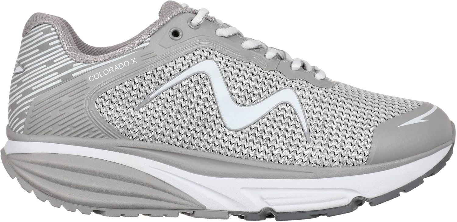 MBT Colorado X Sportschuhe für Damen im modernen Stil. Anatomische und Bequeme Laufschuhe. Physiologisches Schuhwerk mit Komfort und Stabilität durch Gebogene Sohle. Sneakers zum Laufen