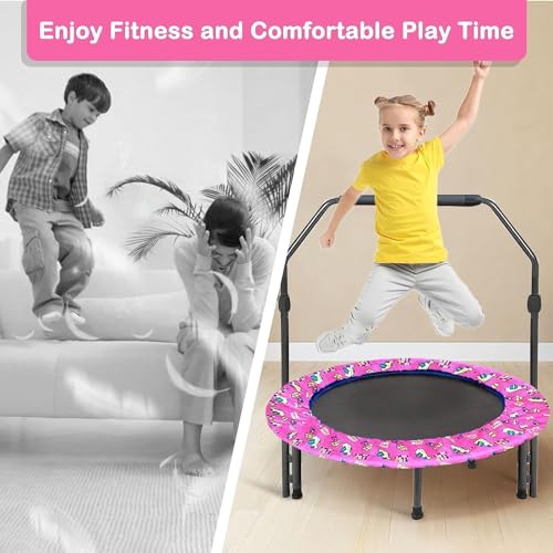 Trampolino pieghevole ribounder regolabile trampolino