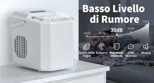 macchina per il ghiaccio professionale casa