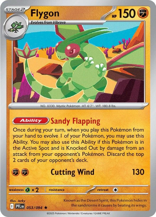 Flygon (053/094) (ME02: Phantasmal Flames)