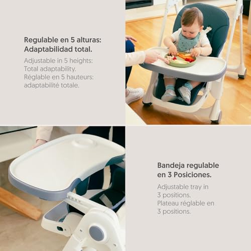 Seggiolone in alluminio per bambini, rosa : Prima infanzia