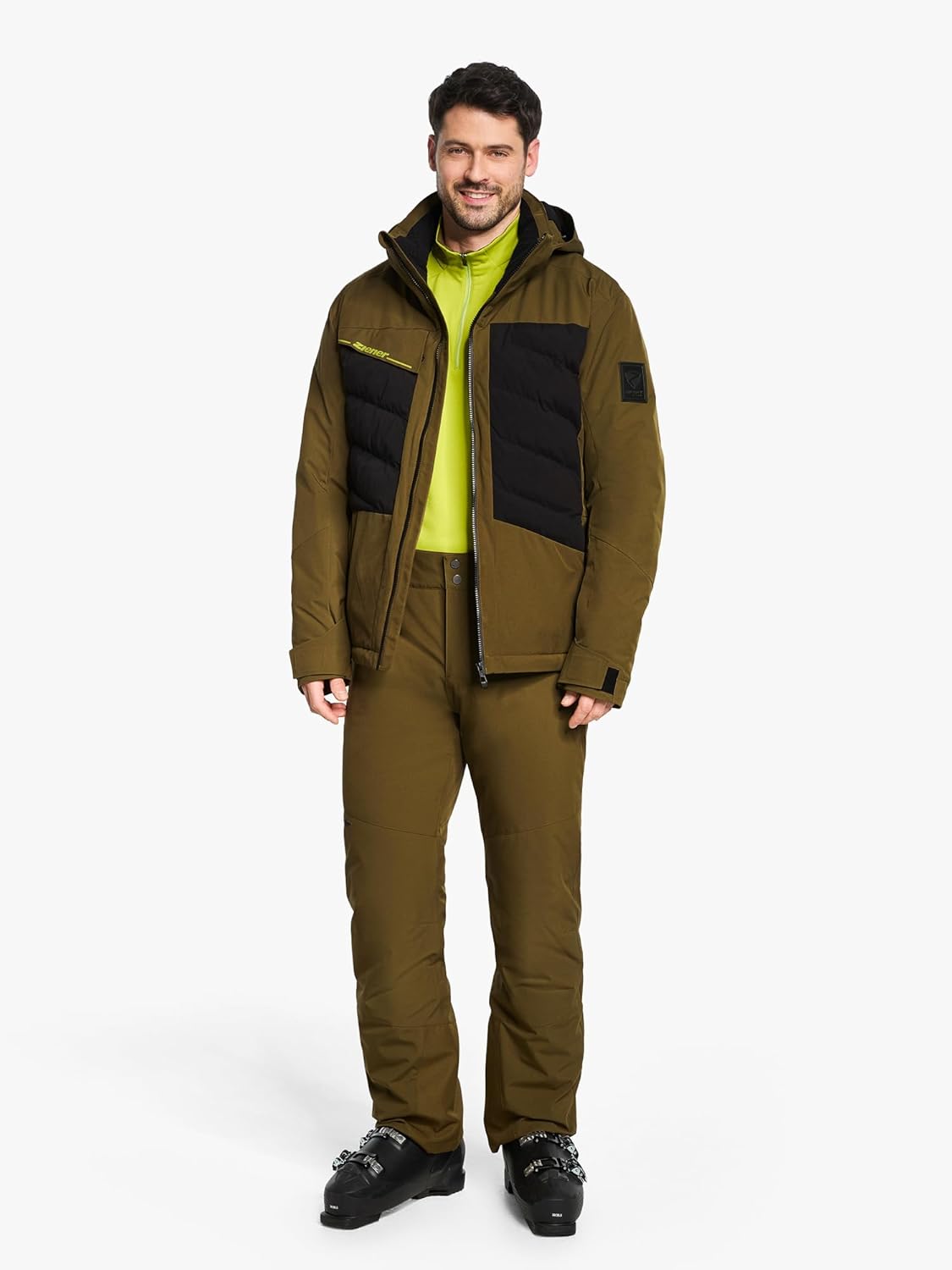 Ziener Herren Tidal-z Ski Snowboard-Jacke | atmungsaktiv, wasserdicht