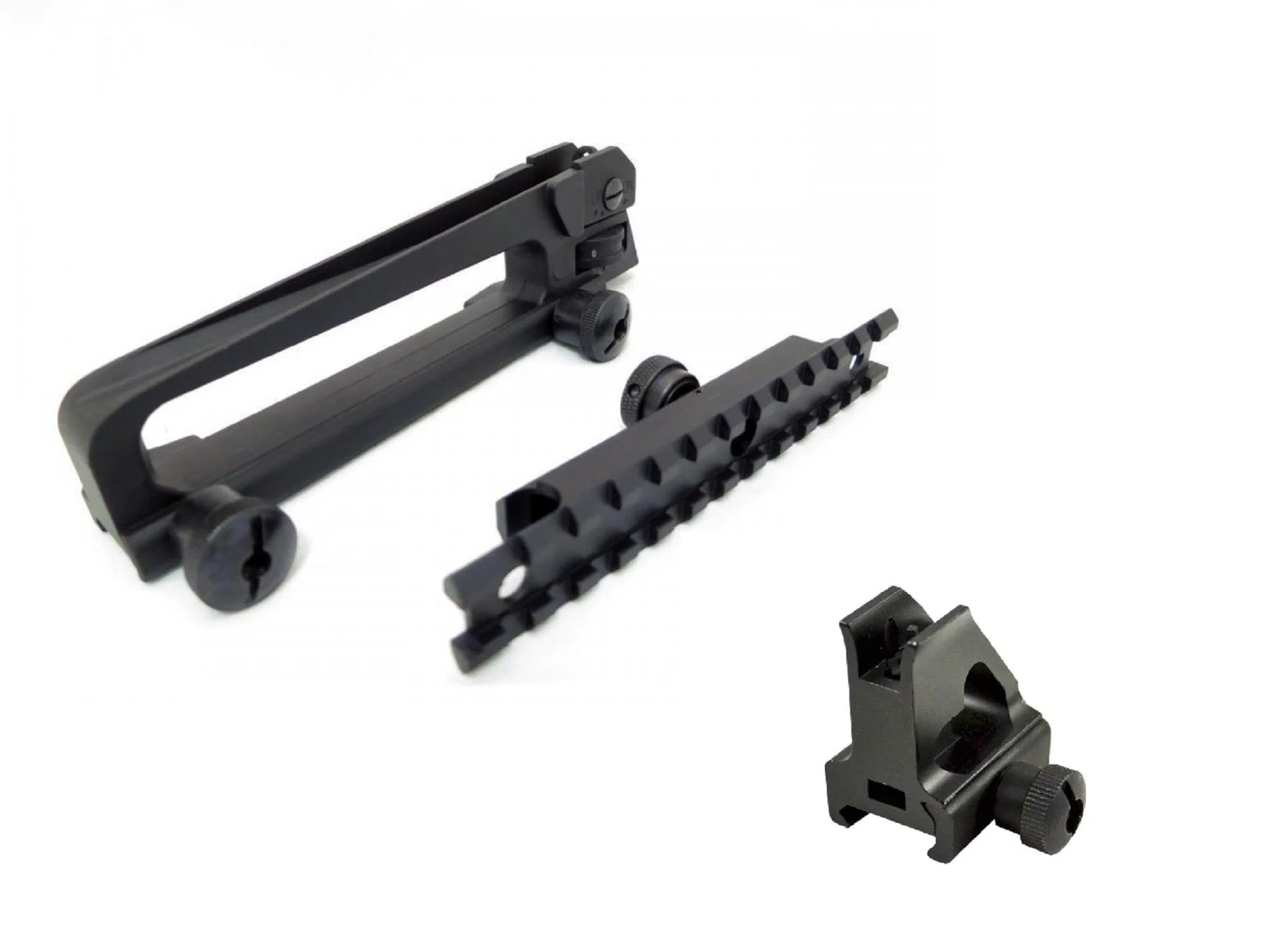 Carry Handle with A2 Picatinny Top Rail & Standard Height Front Sight