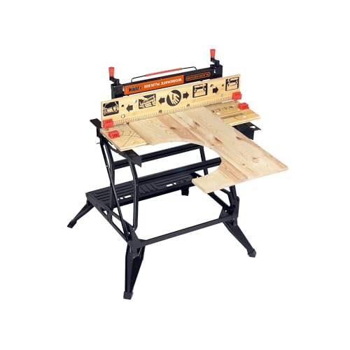 BLACK DECKER, Workmate Banco da Lavoro, Pieghevole, Nero. WM825 XJ : Amazon.it: Fai da te