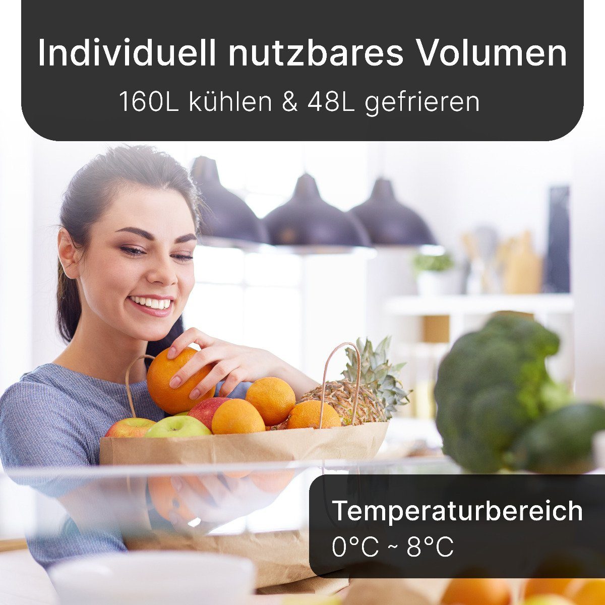 Kühl-/Gefrierkombination DTR 353.1